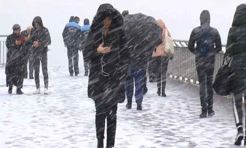 الأرصاد الجوية التركية: توقعات سقوط الثلوج في هذه المناطق