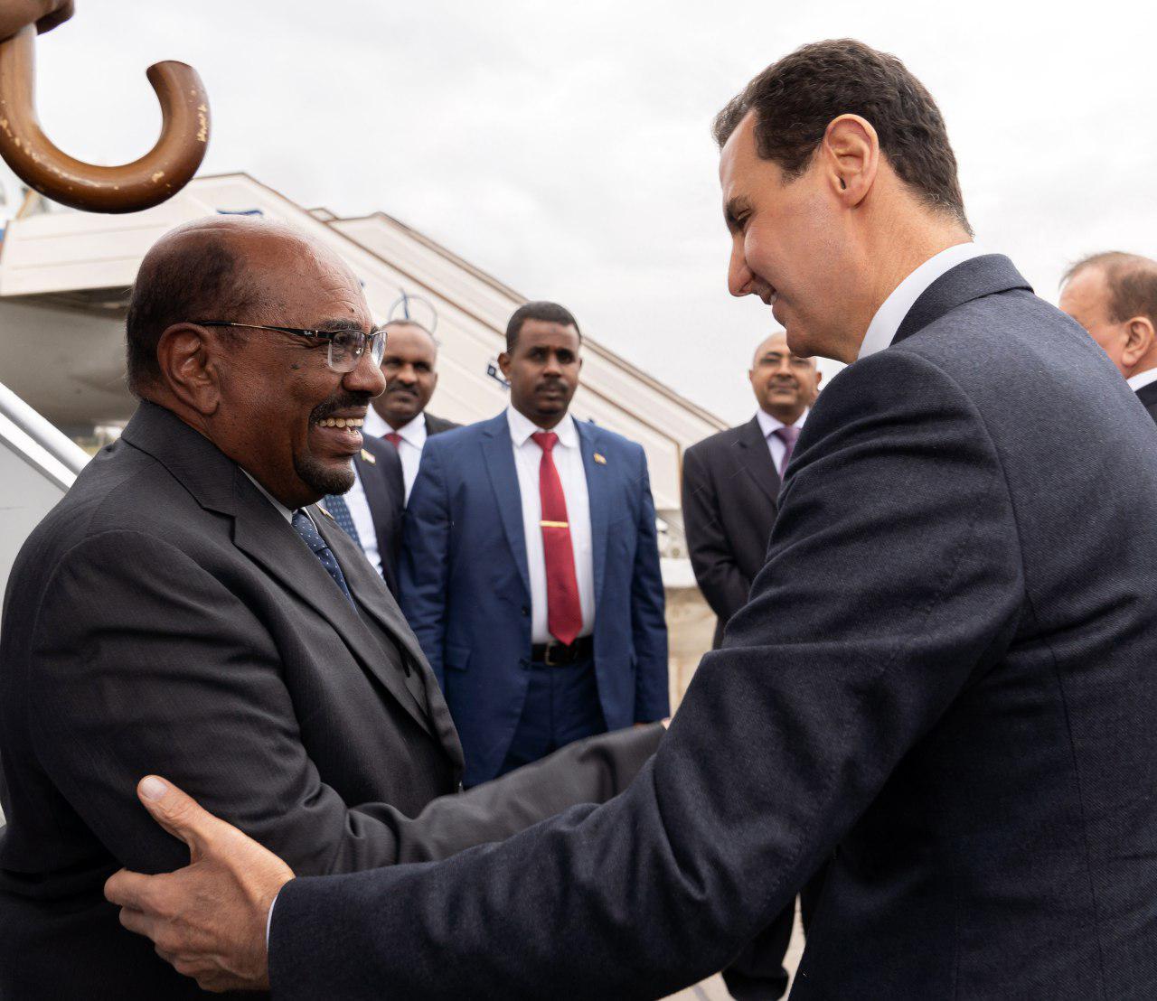 الأسد يستقبل رئيس جمهورية السودان عمر حسن البشير
