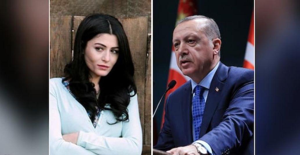 بعد أن وبخها أردوغان بشكل غير مباشر .. الممثلة التركية دينيز شاكر تعترف !!