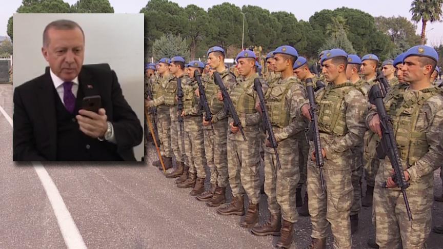 أردوغان يخاطب الجيش التركي في الذكرى الأولى لعملية غصن الزيتون