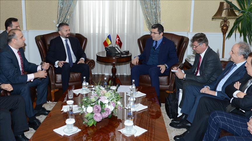 رومانيا ترغب في تعزيز علاقاتها التجارية مع تركيا