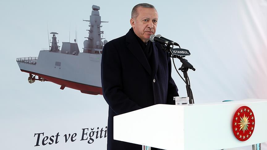 الرئيس أردوغان ينتقد سياسة الغرب المتبعة بإمدادات السلاح