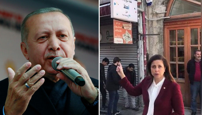 المعارضة التي وبخها أردوغان .. تعيد نشر تغريدة عنصرية كاذبة بحق السوريين