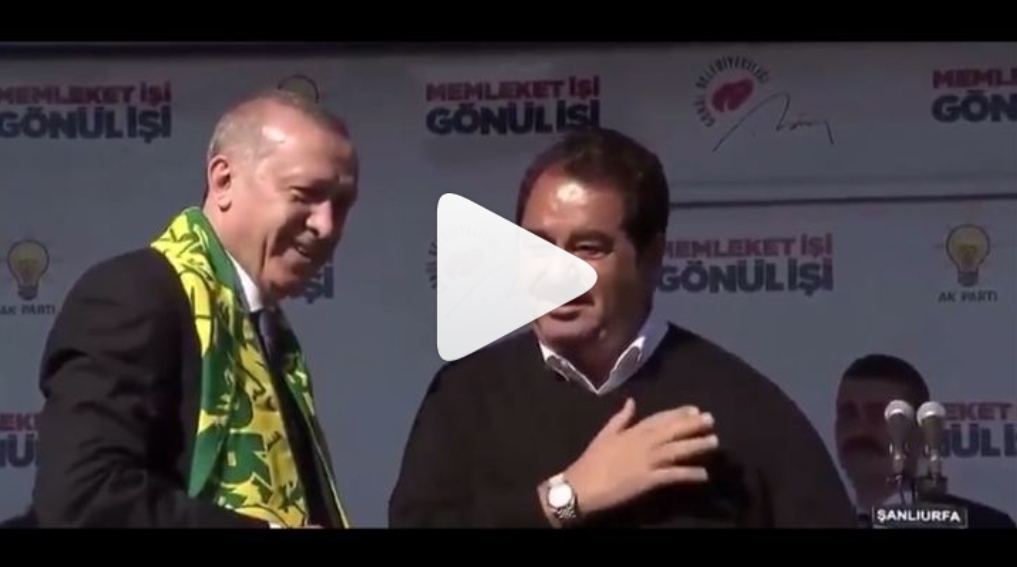 بالفيديو.. أردوغان يغني