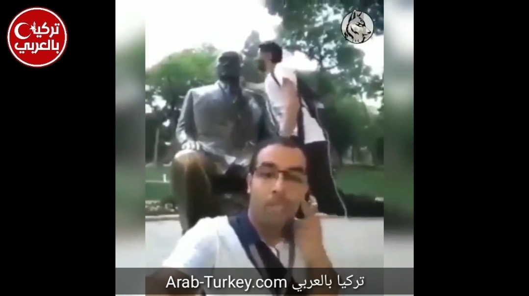 بيان لـ الجالية المصرية في تركيا حول فيديو الاعـ.تداء على تمثال “أتاتورك”