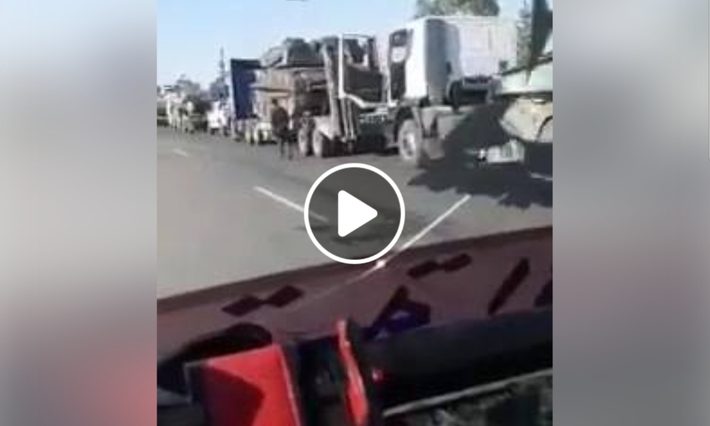 إعلام النظام: تعزيزات ضخمة إلى إدلب لبدء عملية عسكرية قريبة (فيديو)