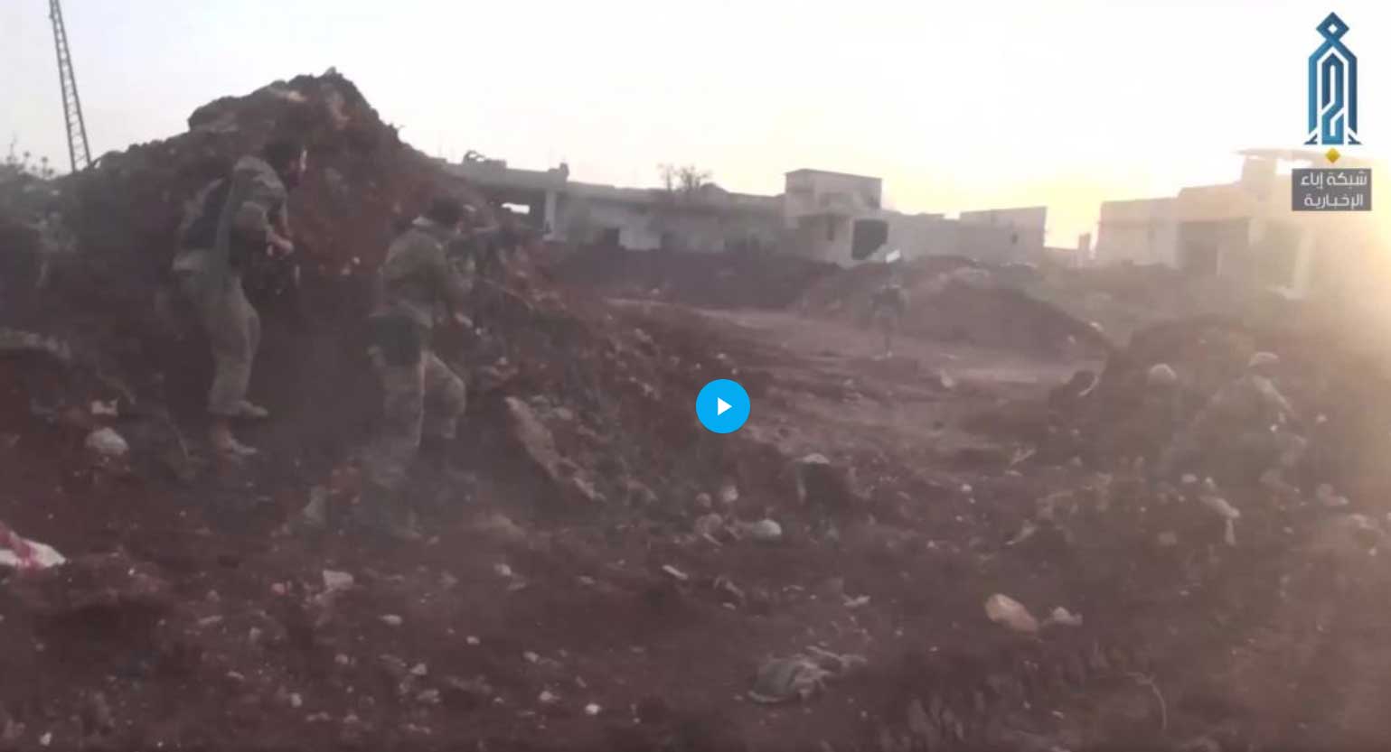 الفصائل السورية تستعيد السيطرة على بلدة كفرنبودة شمالي حماة (فيديو)