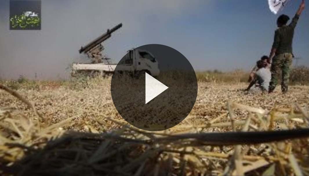 سوريا: مطار حماة العسكر ي (فيديو)