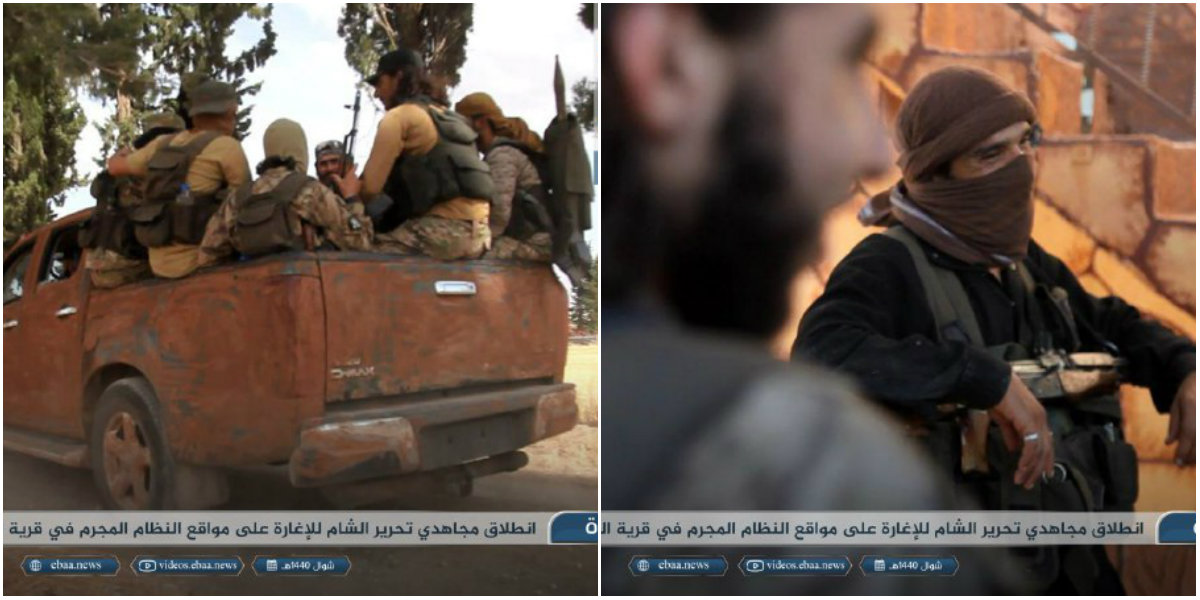 مبتسمين وواثقين.. الفصائل السورية تشن هجوما واسعا على قوات النظام السوري في “القصابية” (صور)