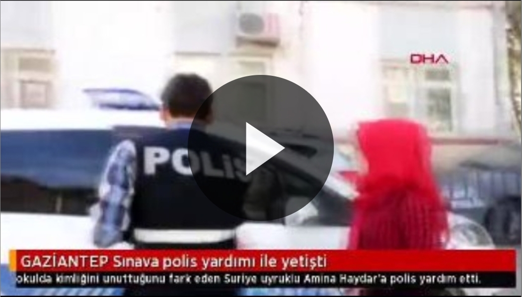 تركيا: طالبة سورية نسيت بطاقتها في المنزل (فيديو)