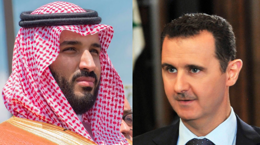 بشار الأسد ومحمد بن سلمان