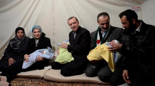 أردوغان والسوريين في تركيا