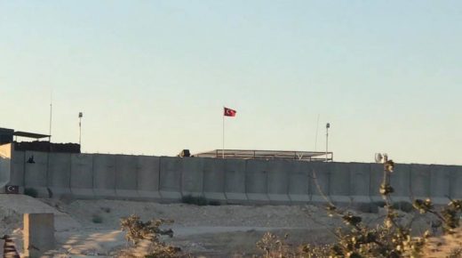 نقطة المراقبة التركية في مورك بريف حماة- 23 من آب 2019 (Oleg Blokhin)
