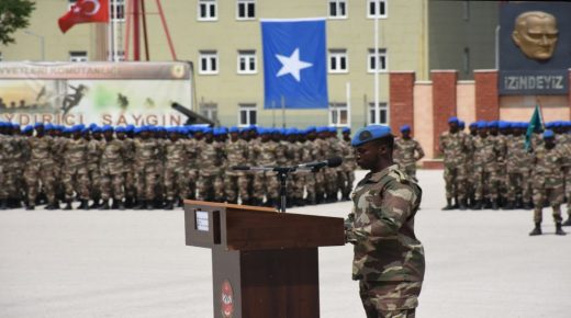 برعاية تركية تخريج دفعة جديدة من أفراد الجيش الصومالي