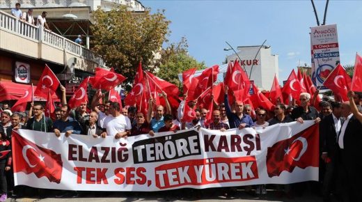 مسيرات غاضبة في تركيا