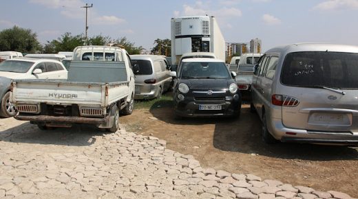 ضبط 34 سيارة مسروقة من ولايات تركية في اعزاز بريف حلب