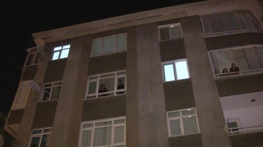 سقو ط طفل من الطابق الثالث في العاصمة أنقرة