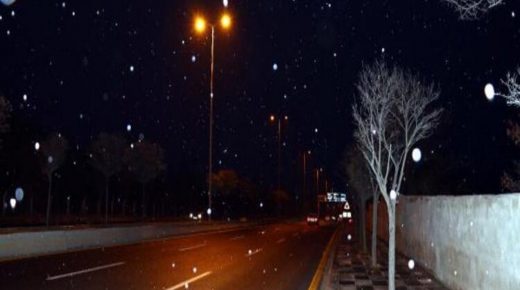 الثلوج بدأت بغمر العاصمة أنقرة