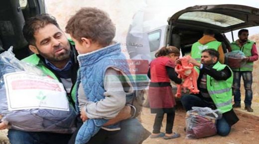 ‘دفء العطاء‘..أهالي أم الفحم يهبون لمساعدة اللاجئين السوريين
