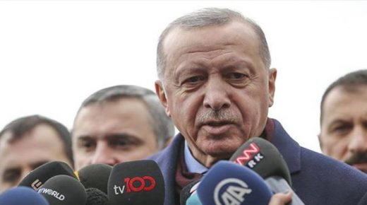 الرئيس التركي رجب طيب أردوغان - 17 من كانون الثاني 2020