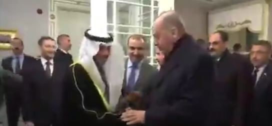 اردوغان والوفد الكويتي