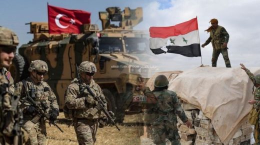 الجيش التركي والجيش السوري