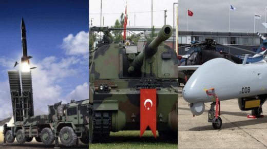 أسلحة الجيش التركي