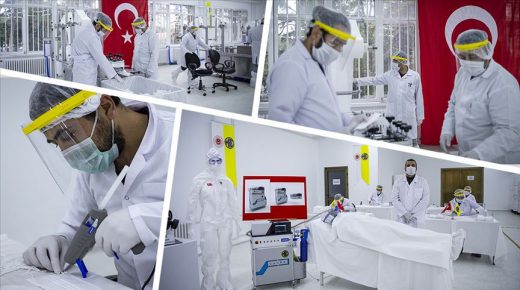 “الدفاع التركية” تبدأ بإنتاج أجهزة تنفس اصطناعي لمكـ.ـافحة كورونا