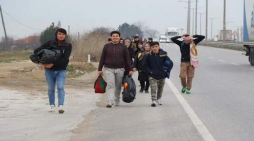 السلطات التركية تقبـ.ـض على 8 مهاجرين سافروا 300 كيلو متر سيراً على الأقدام للوصول إلى إسطنبول