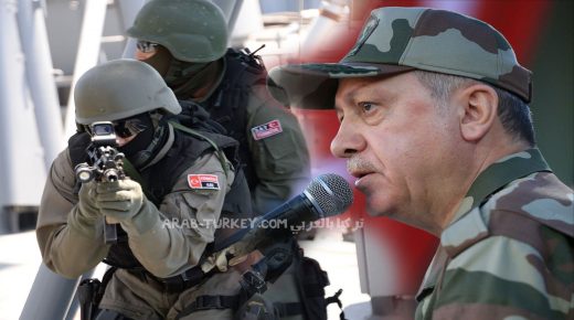 الرئيس أردوغان والكوماندوز التركي