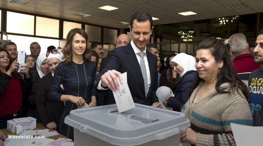 بشار الأسد ينتخب