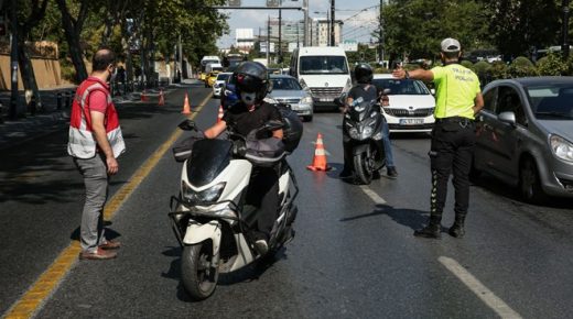 الداخلية التركية تنفذ حملة تفتيش كبيرة على الدراجات النارية