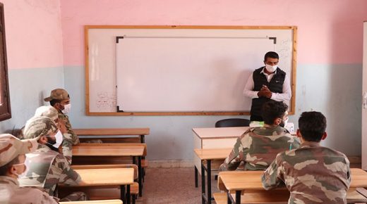 دورات لغة تركية للموظفين الأمنيين في شمال سوريا