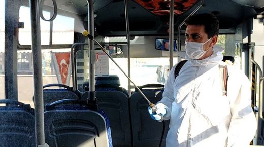 وزير الصحة… تطهير وسائل النقل العام في أدرنة