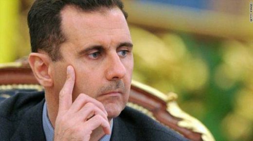 بشار الأسد وهو حزين