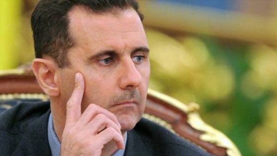 بشار الأسد حزين