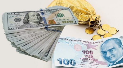 الليرة التركية والدولار والذهب