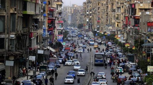 شوارع العاصمة المصرية القاهرة