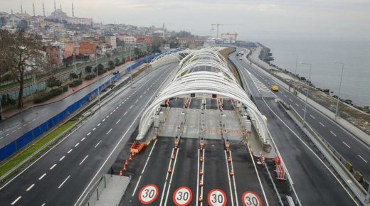 ارتفاع تكاليف المرور عبر نفق (أوراسيا) في إسطنبول