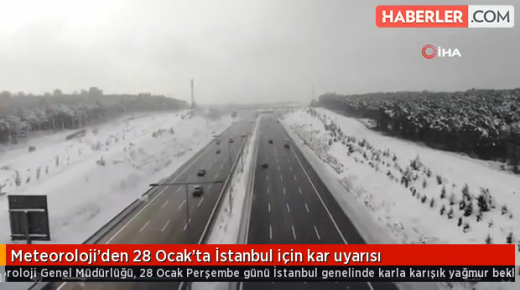 موجة ثلجية جديدة قادمة إلى إسطنبول في هذا التاريخ