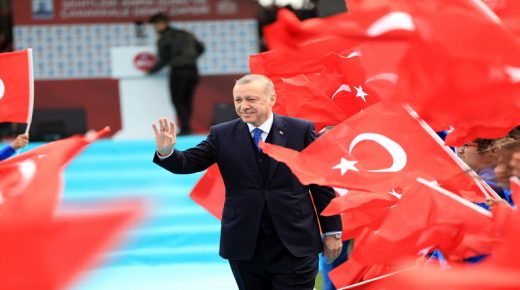 أردوغان العلم التركي
