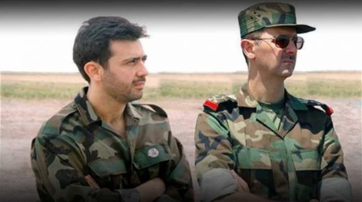 بشار الأسد وشقيقه ماهر الأسد