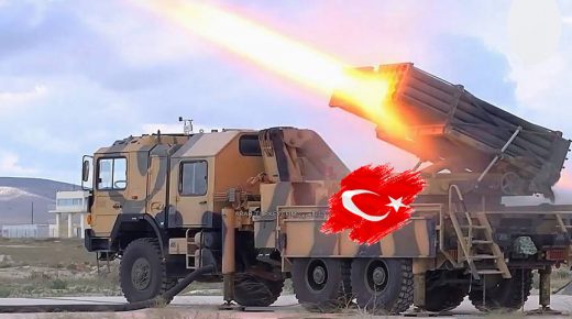 راجمة الصواريخ التركية T-122