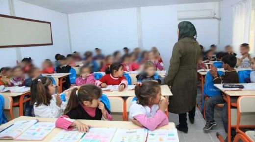 طلاب في مدرسة تركية