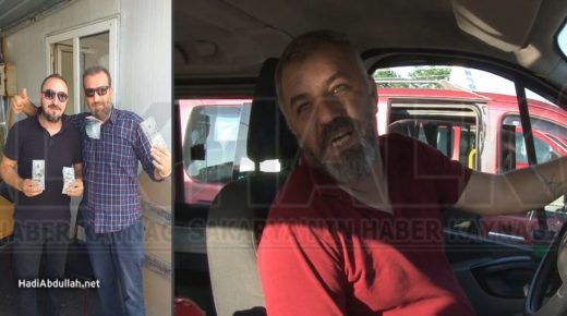 سائق تكسي تركي يعثر على مبلغا كبيرا من المال ويعيده لصاحبه السوري في صقاريا (فيديو)