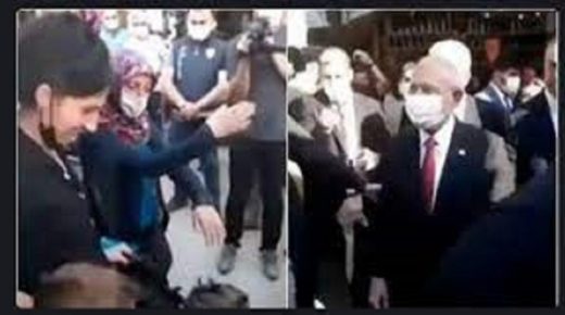 امرأة تهين زعيم المعارضة التركية وصويلو يبدد مخاوف اللاجئين السوريين (فيديو)