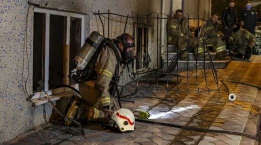 تسمم 11 شخصاً بينهم أطفال جراء حريق داخل منزل في إسطنبول