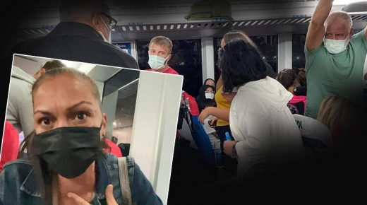 بالفيديو: عراك بين ركاب حافلة في إسطنبول