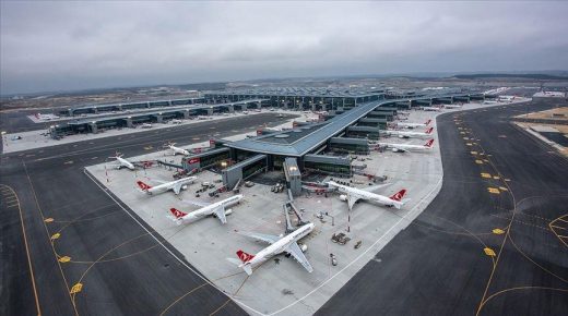 مطار إسطنبول يكشف عن عدد المسافرين خلال فترة 8 أشهر