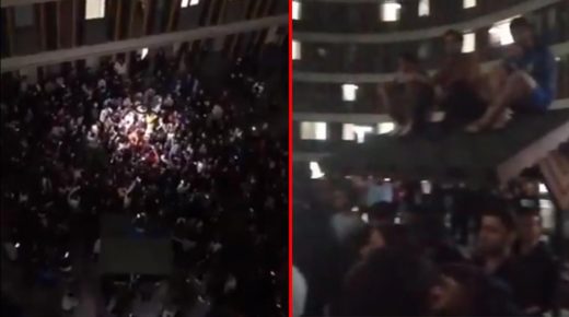 احتـ.ـ جاج مئات الطلاب أمام السكنات الجامعية في مدينة اسطنبول وتصريح من أكرم إمام أوغلو (فيديو)